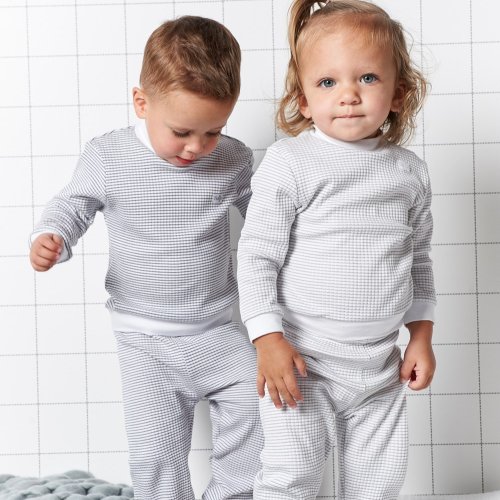 Wafelpyjama grijs - Feetje sfeer nos50 305532 grijs 3055321 navy 5 - 305603