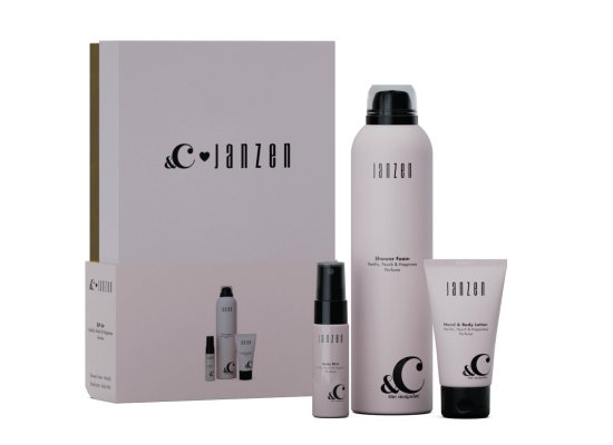 Gift Set S Body &C Vanilla Peach & Happiness - Gift set s c vanilla - Set S
