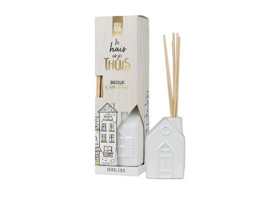 Geurstokjes - Je huis is je thuis - Zilverschoon 100leuk geurstokjes je huis is je thuis - BD0183