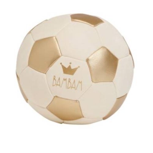 Voetbal goud - Zilverschoon bambam voetbal goud - 52030