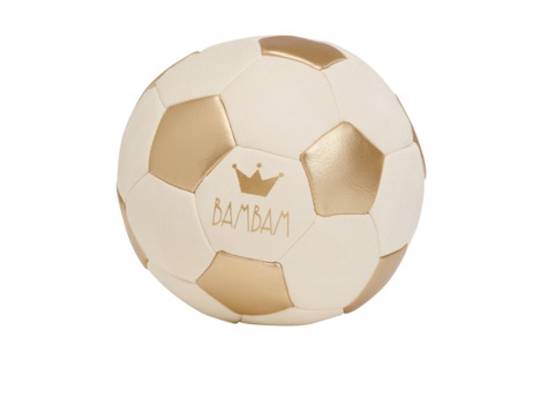 Voetbal goud - Zilverschoon bambam voetbal goud - 52030