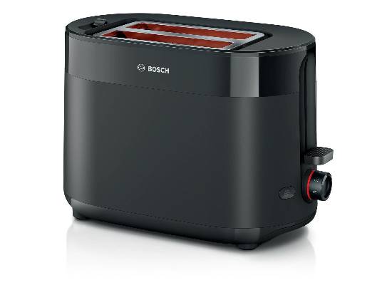 Broodrooster MyMoment Zwart - Zilverschoon bosch broodrooster mymoment zwart - TAT2M123