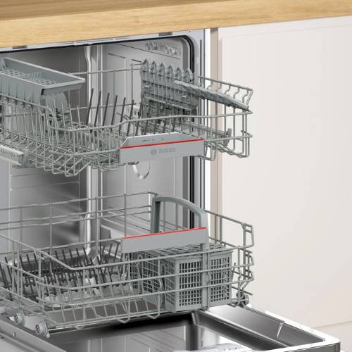 Serie 4 Volledig ge&iuml;ntegreerde vaatwasser 60 cm - Zilverschoon bosch vaatwasser smvebx33e inhoud - SMV4EBX33E