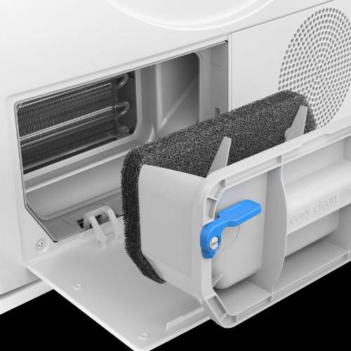 Serie 4 Warmtepompdroger 8 kg - Zilverschoon bosch wasdroger wth8300mnl filter - WTH8300MNL
