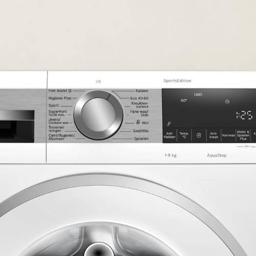 Serie 6 Wasmachine, voorlader 9 kg max. 1400 rpm - Zilverschoon bosch wasmachine wgg244zmnl - WGG244ZMNL