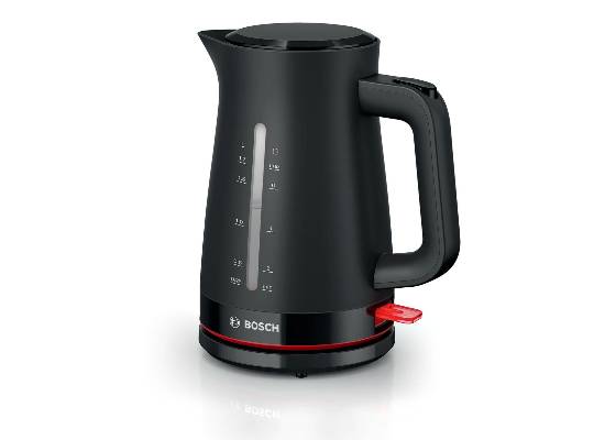 Waterkoker MyMoment Zwart - Zilverschoon bosch waterkoker mymoment zwart - TWK3M123