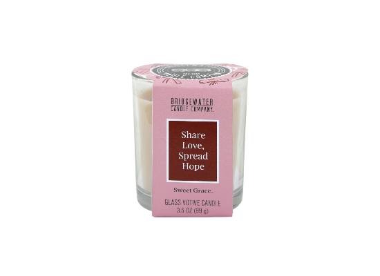 Geurkaars - Share Love - Zilverschoon bridgewater geurkaars share love - 203030