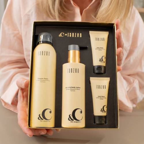Cadeaupakket &C Lychee Blossom & Shine - Zilverschoon cadeaupakket blosseom en shine sfeer - 94070