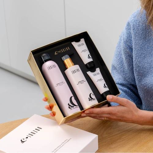 Cadeaupakket &C Vanilla Peach & Happiness - Zilverschoon cadeaupakket vanilla peach - 94000