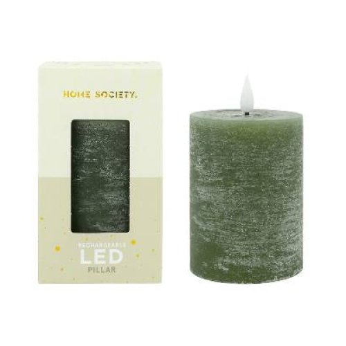 LED Medium Stompkaars oplaadbaar - Zilverschoon home society stompkaars m recharge led groen - 730003 600