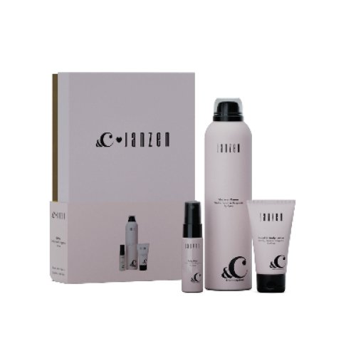Cadeaupakket S Body &C Vanilla Peach & Happiness - Zilverschoon janzen cadeaupakket vanilla peach happiness - 91000
