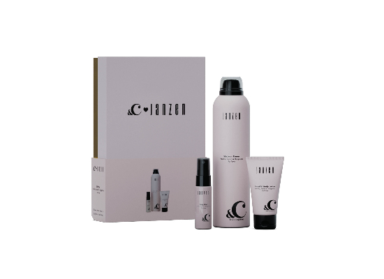 Cadeaupakket S Body &C Vanilla Peach & Happiness - Zilverschoon janzen cadeaupakket vanilla peach happiness - 91000