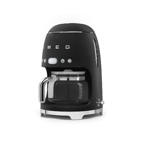 Filter Koffiezetapparaat Zwart - Zilverschoon smeg filter koffiezetapparaat zwart zij1 - DCF02BLMEU