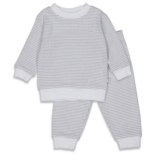 Wafelpyjama grijs - Zilverschoon wafelpyama grijs 305603 - 305603 kids