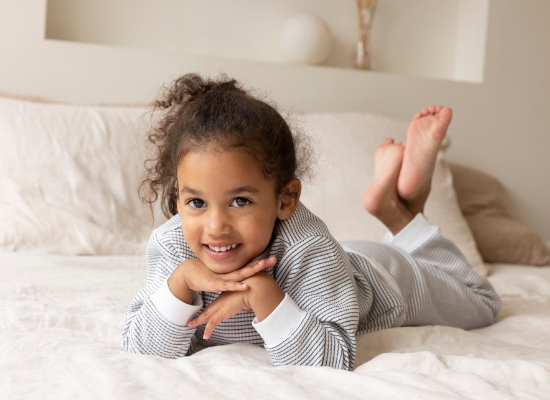 Wafelpyjama marine - Zilverschoon wafelpyama marine 305600 kids sfeer4 2 - 305600 kids (750) (790)