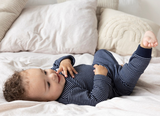Wafelpyjama royal blue - Zilverschoon wafelpyama royal blue 30556 sfeer 305602 kids 1 - 305556