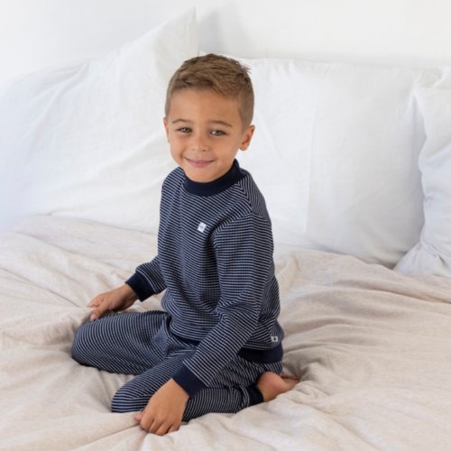 Wafelpyjama royal blue - Zilverschoon wafelpyama royalblue 305556 kids sfeer2 1 - 305556 kids (782)