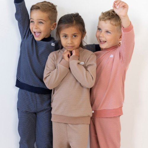 Wafelpyjama royal blue - Zilverschoon wafelpyama royalblue 305556 kids sfeer3 1 - 305556 kids (782)