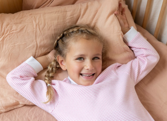Wafelpyjama roze - Zilverschoon wafelpyama roze 305602 kids sfeer 1 - 305602 kids (758)