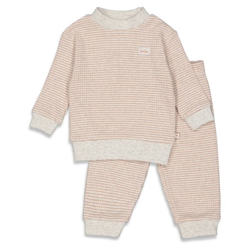 Wafelpyjama stroopwafel - Zilverschoon wafelpyama stroopwafel 1 - 305614 kids