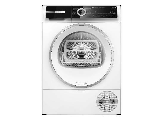 Serie 6 Warmtepompdroger 9 kg - Zilverschoon wasdroger bosch wqn246c9nl - WQN246C9NL