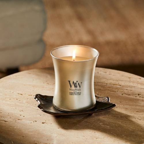 Geurkaars Sparkling Pomelo medium - Zilverschoon woodwick sparkling pomelo sfeer2 - 2659615E