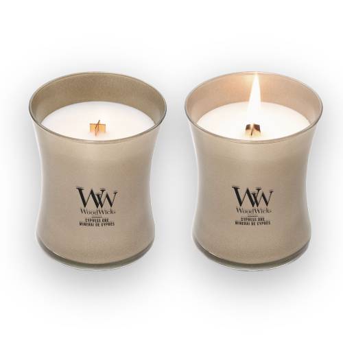 Geurkaars Sparkling Pomelo medium - Zilverschoon woodwick sparkling pomelo sfeer3 - 2659615E