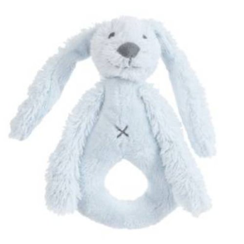 Rabbit Richie rammelaar - Zilverschoontje rammelaar rabbitrichie blauw - 17673