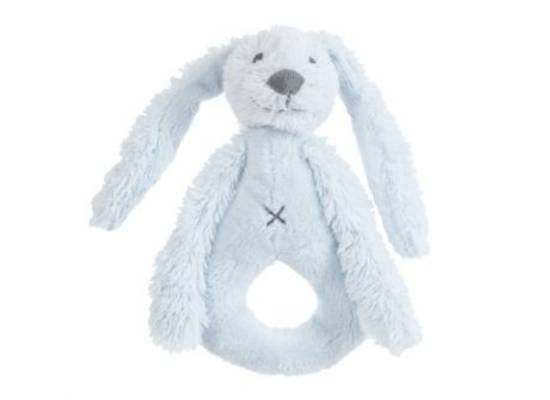 Rabbit Richie rammelaar - Zilverschoontje rammelaar rabbitrichie blauw - 17673