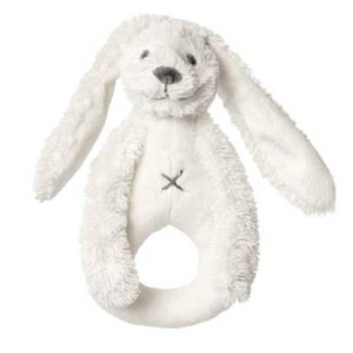 Rabbit Richie rammelaar - Zilverschoontje rammelaar rabbitrichie ivoor - 17343
