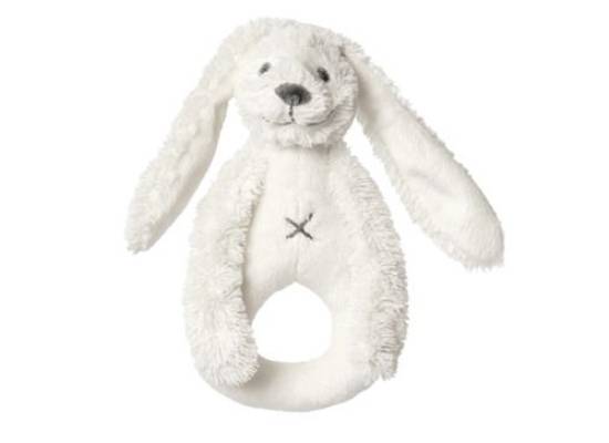 Rabbit Richie rammelaar - Zilverschoontje rammelaar rabbitrichie ivoor - 17343